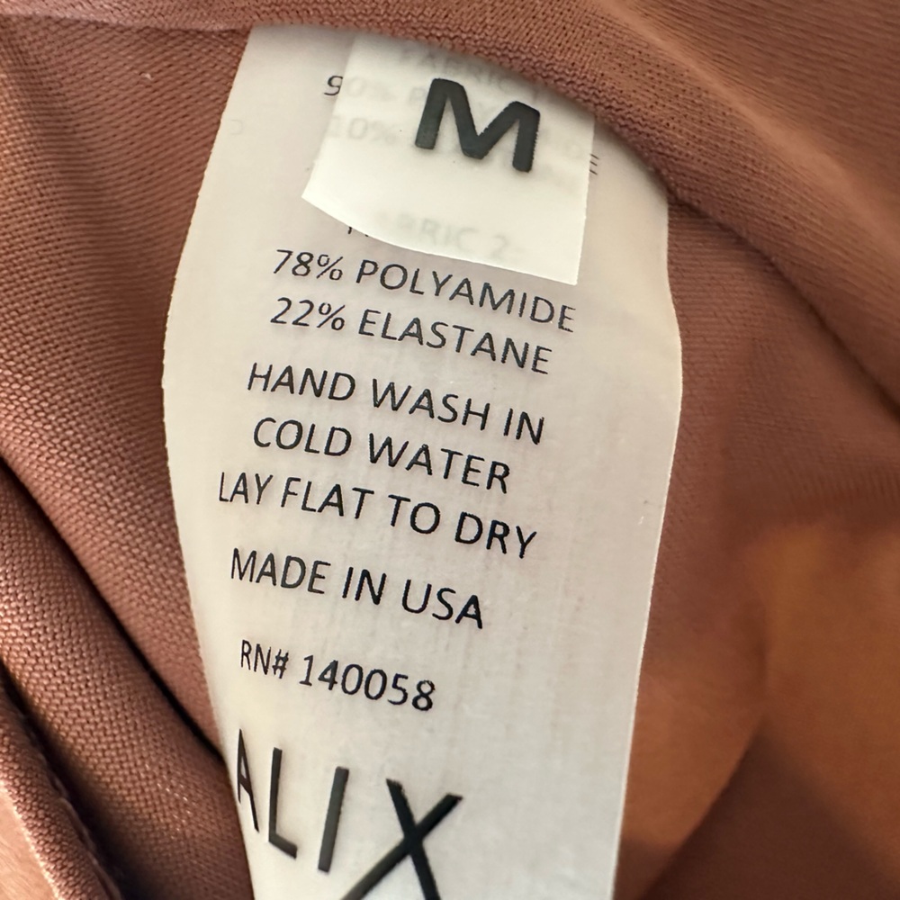 ALIX NYC Brown Long Sleeve Bodysuit - Picture 10 of 15